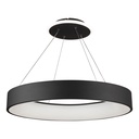 Lazio Collection Integrated LED Chandelier, Black
