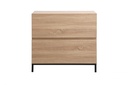 32 inch lateral file cabinet in mango Wood