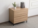 32 inch lateral file cabinet in mango Wood