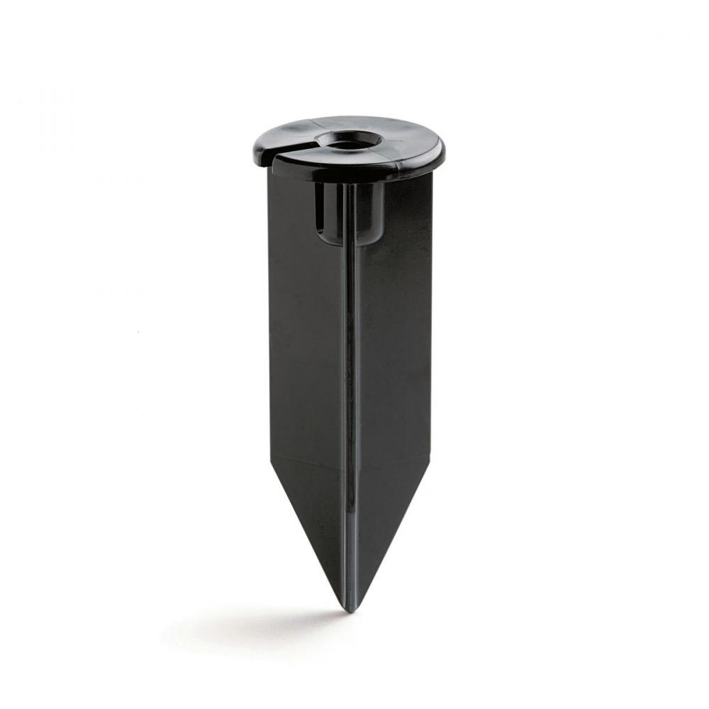 12V In-Ground Polymeric Support Stake 8" Black