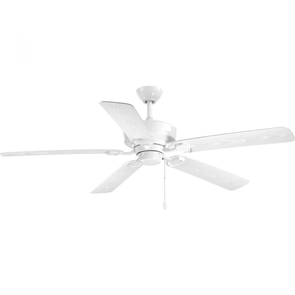 Lakehurst Collection 60" Indoor/Outdoor Five-Blade Ceiling Fan