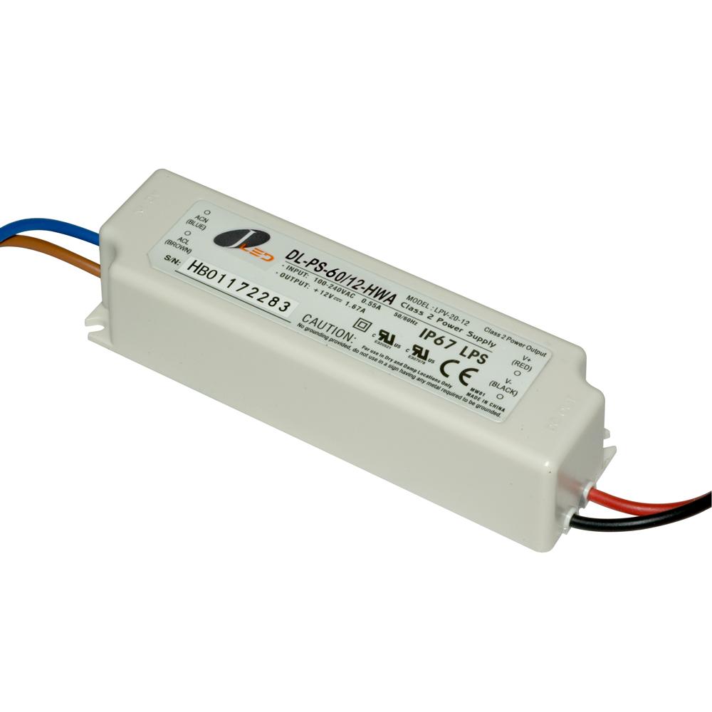 12V Dc Hard-Wire LED Power Supply