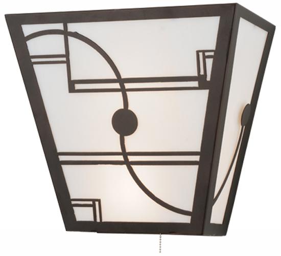 16"W Revival Deco Wall Sconce