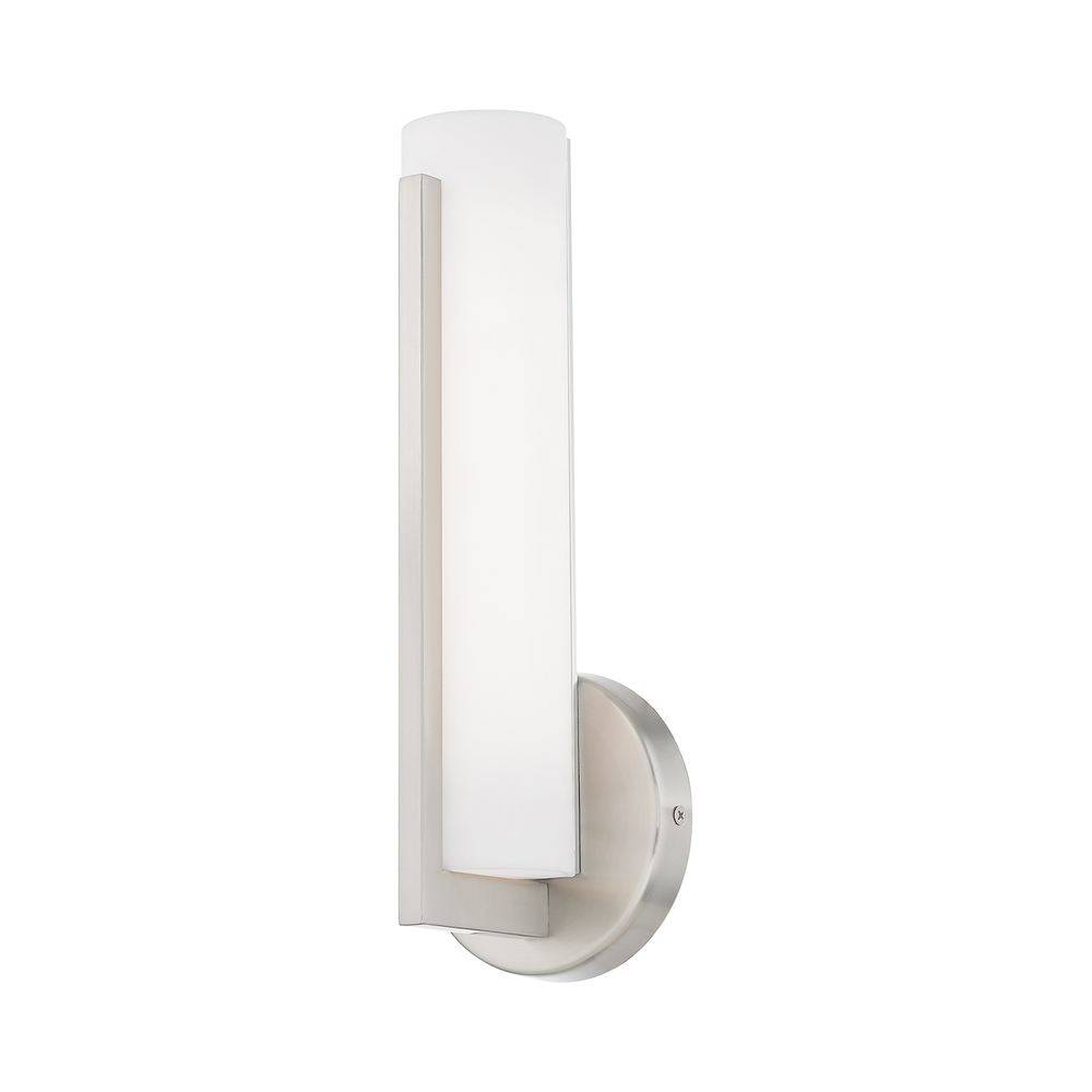 10W LED Brushed Nickel ADA Wall Sconce