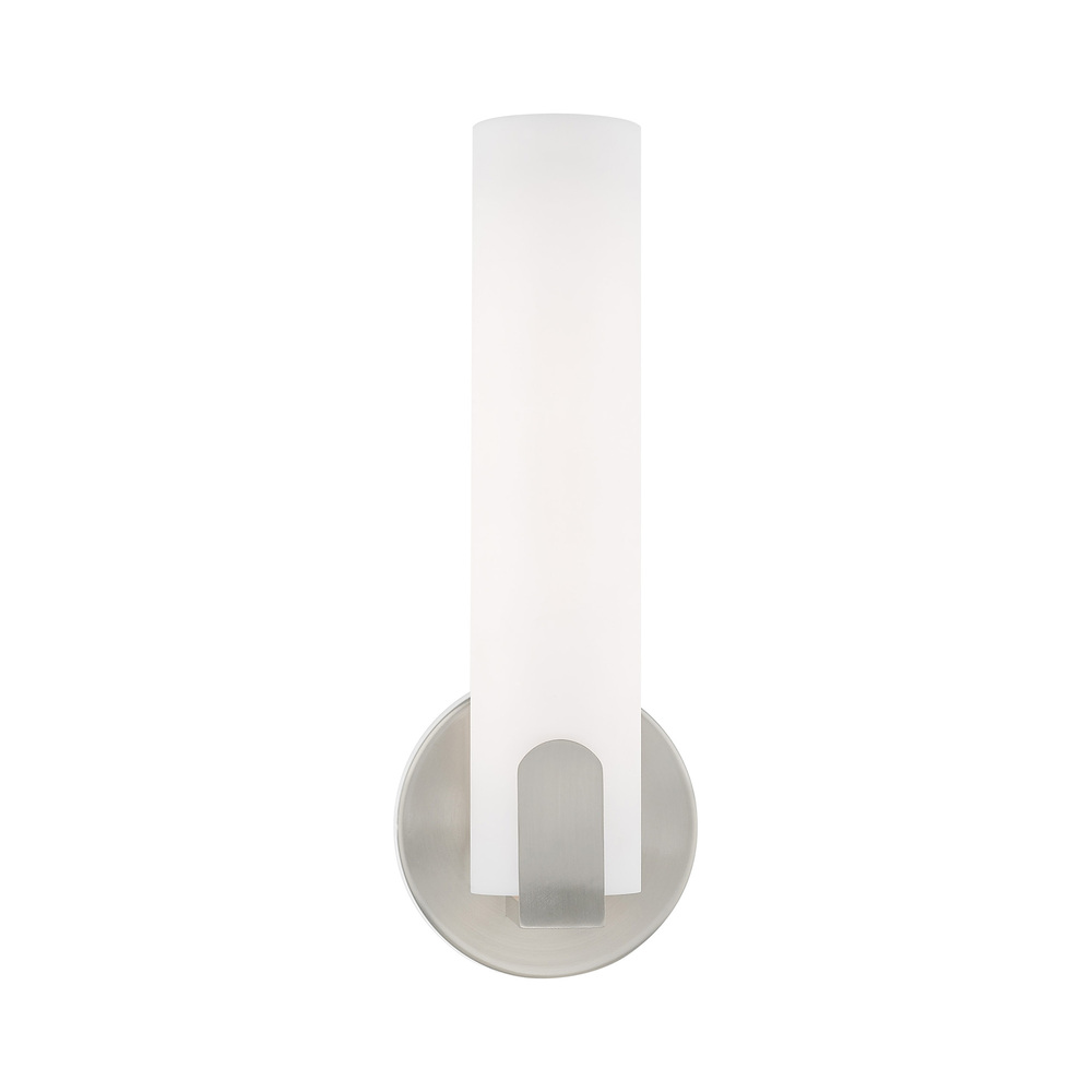 10W LED Brushed Nickel ADA Wall Sconce