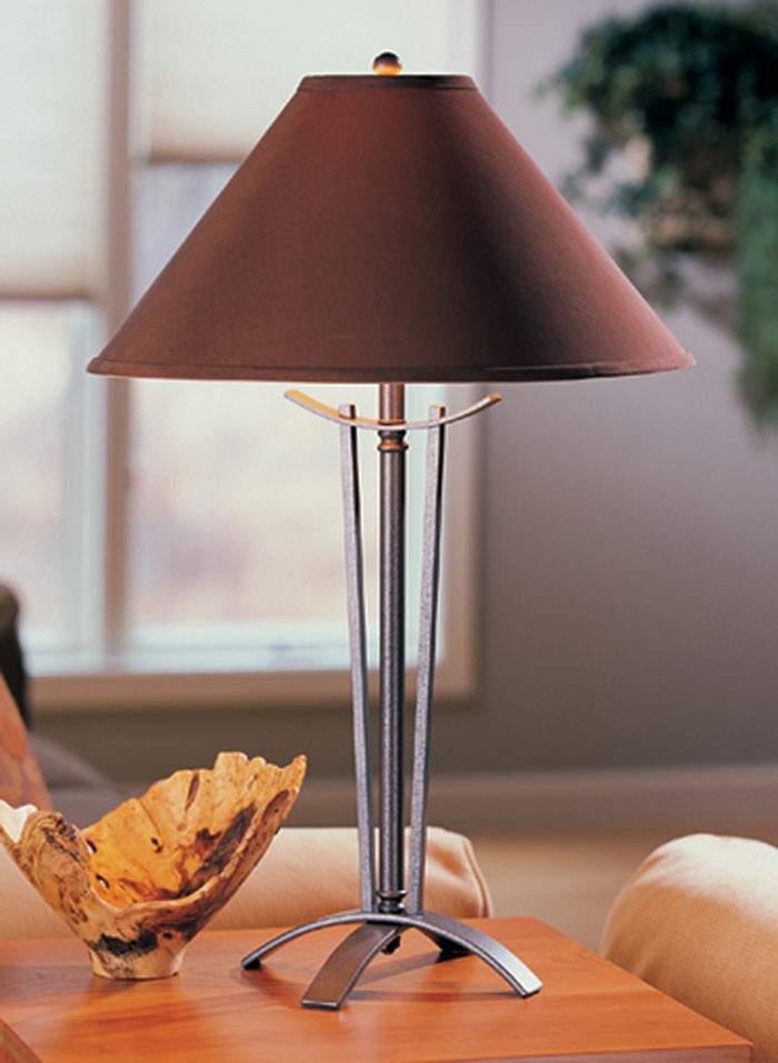 Taper Wrought Iron Table Lamp