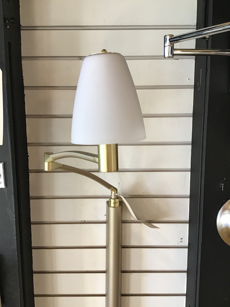 Gold and Nickel Reading Light