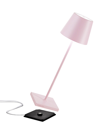 Pink Poldina Pro Wireless LED Table Lamp