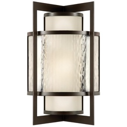 [818181ST] Singapore Moderne Outdoor 19"H Outdoor Wall Sconce #818181ST