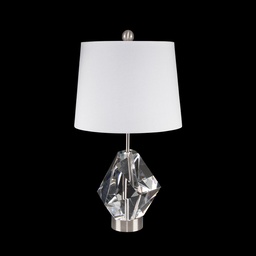 [907310ST] Crystal Lamps 24.5"H Table Lamp #907310ST