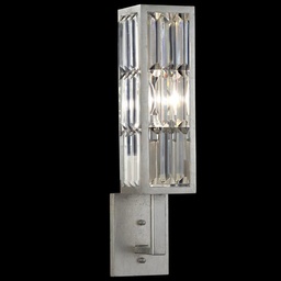 [811450ST] Crystal Enchantment 19"H Sconce #811450ST