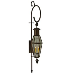 [125506] 18" Wide August Lantern Wall Sconce