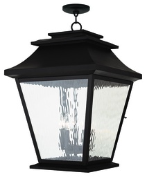 [20247-07] 5 Light Bronze Outdoor Chain Lantern