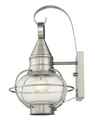[26901-91] 1 Light BN Outdoor Wall Lantern
