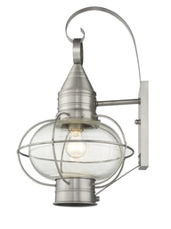 [26904-91] 1 Light BN Outdoor Wall Lantern