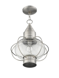 [26906-91] 1 Light BN Outdoor Chain Lantern