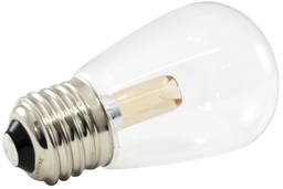 [PS14-E26-UWW] Premium Grade LED Lamp S14 Shape, Standard Medium Base, Ultra Warm White 2400K with Clear Glass, w