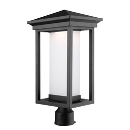 [AC9133BK] Overbrook 1-Light Post Lighting Lantern
