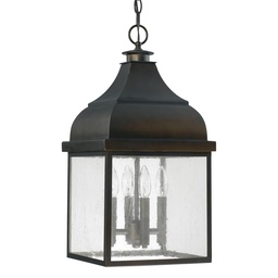 [9646OB] 4 Light Outdoor Hanging Lantern