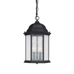 [9836BK] 3 Light Outdoor Hanging Lantern