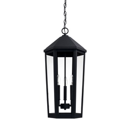 [926933BK] 3 Light Outdoor Hanging Lantern