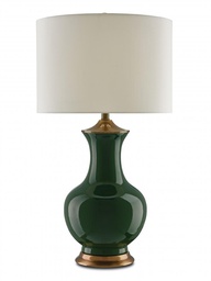 [6000-0022] Lilou Green Table Lamp