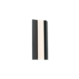 [WS-W16218-BK] 18" Enigma Outdoor LED Wall Sconce