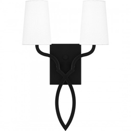 [QW16130MBK] OHare Wall Sconce
