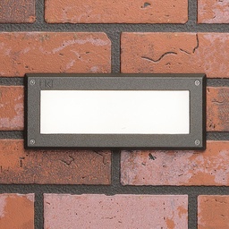 [15774AZT30R] Brick Light without Louvers 3000K LED Textured Architectural Bronze