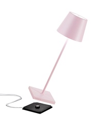 [LD0340P3] Pink Poldina Pro Wireless LED Table Lamp