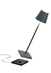 [LD0490N3] Gray Poldina Micro Pro Wireless Table Lamp