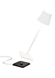 [LD0490B3] White Poldina Micro Pro Wireless Table Lamp