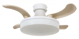 Fanaway Orbit 36-inch Matte White Ceiling Fan with Light